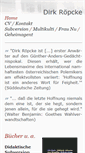 Mobile Screenshot of dirk-roepcke.de